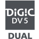Dvojice procesorů DIGIC DV5