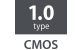 Snímač CMOS 1,0