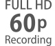 Snímkové frekvence ve Full HD od 24p do 60p