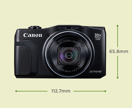 Powershot SX710 – pohled 1