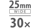 30× ultraširokoúhlý ultrazoom