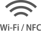 Wi-Fi a NFC
