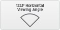 Horizontal view angle 122.1 degree
